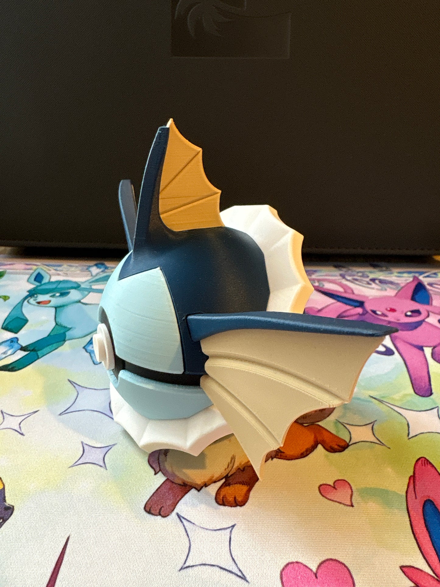 Vaporeon 3D (Slight Damage) Printed Pokeball