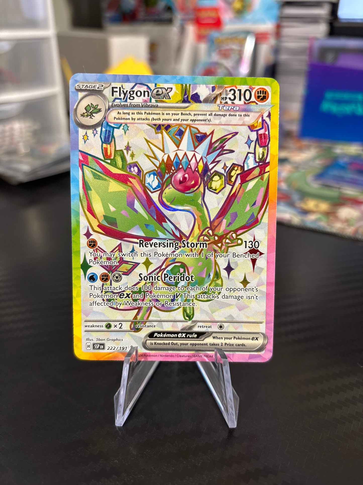 Flygon EX #222 - Surging Sparks