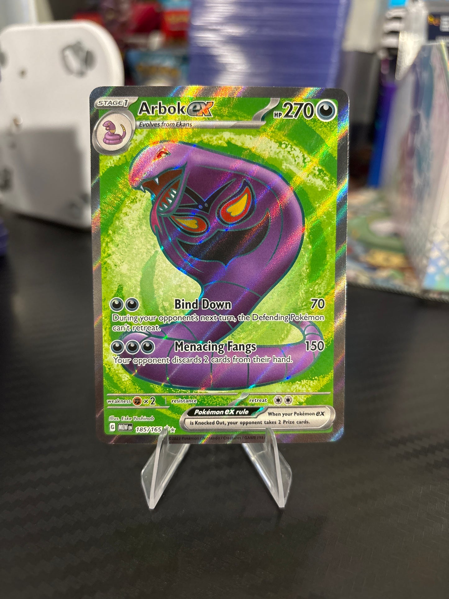 Arbok EX #185 - Scarlet & Violet 151