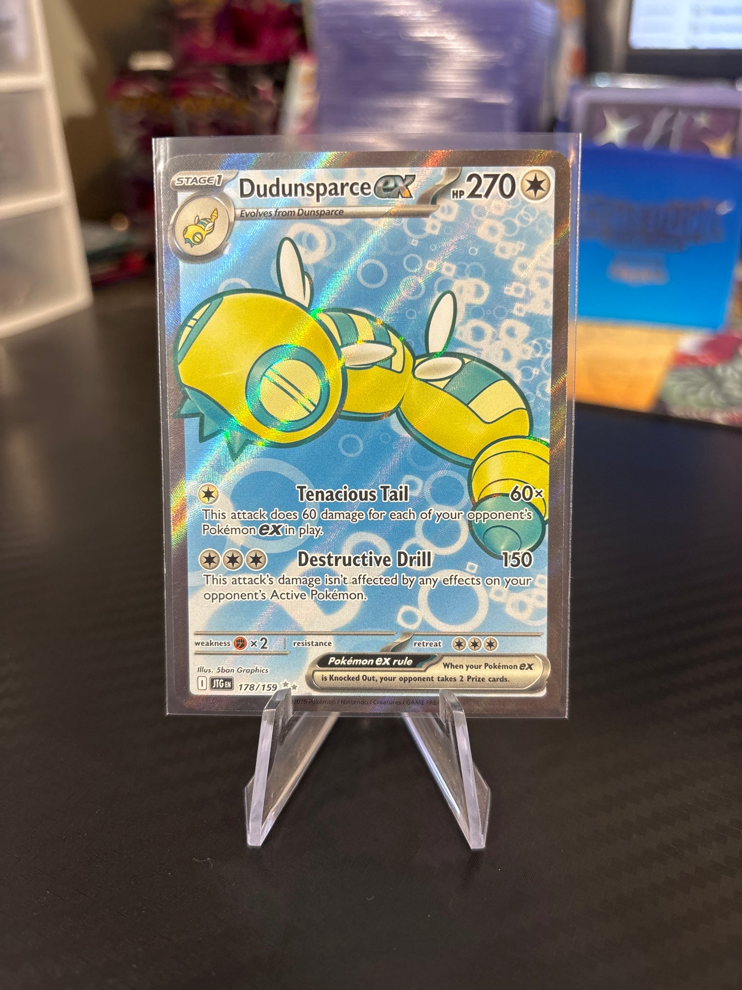 Dudunsparce EX #178 - Journey Together