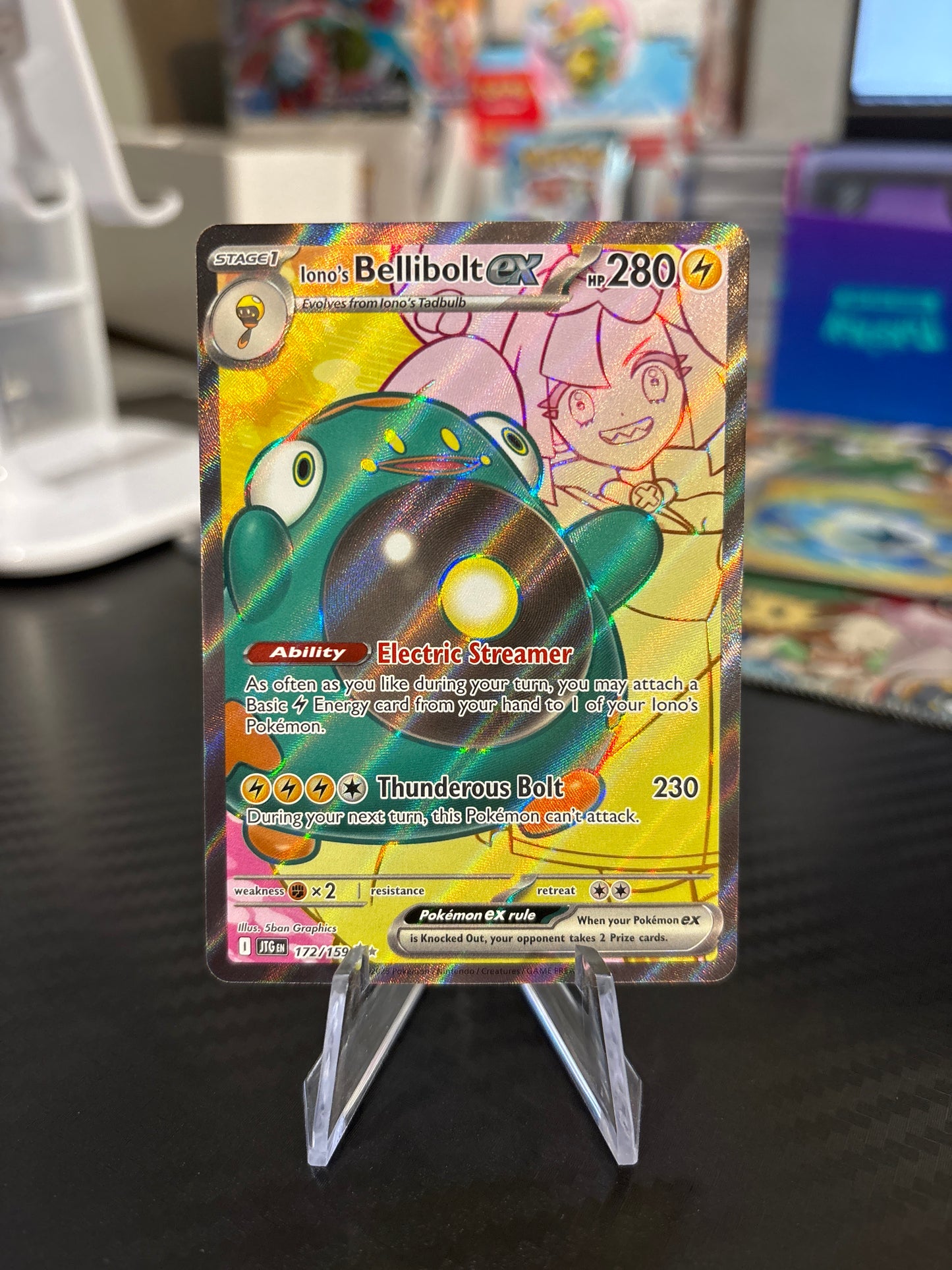 Iono’s Bellibolt EX #172 - Journey Together