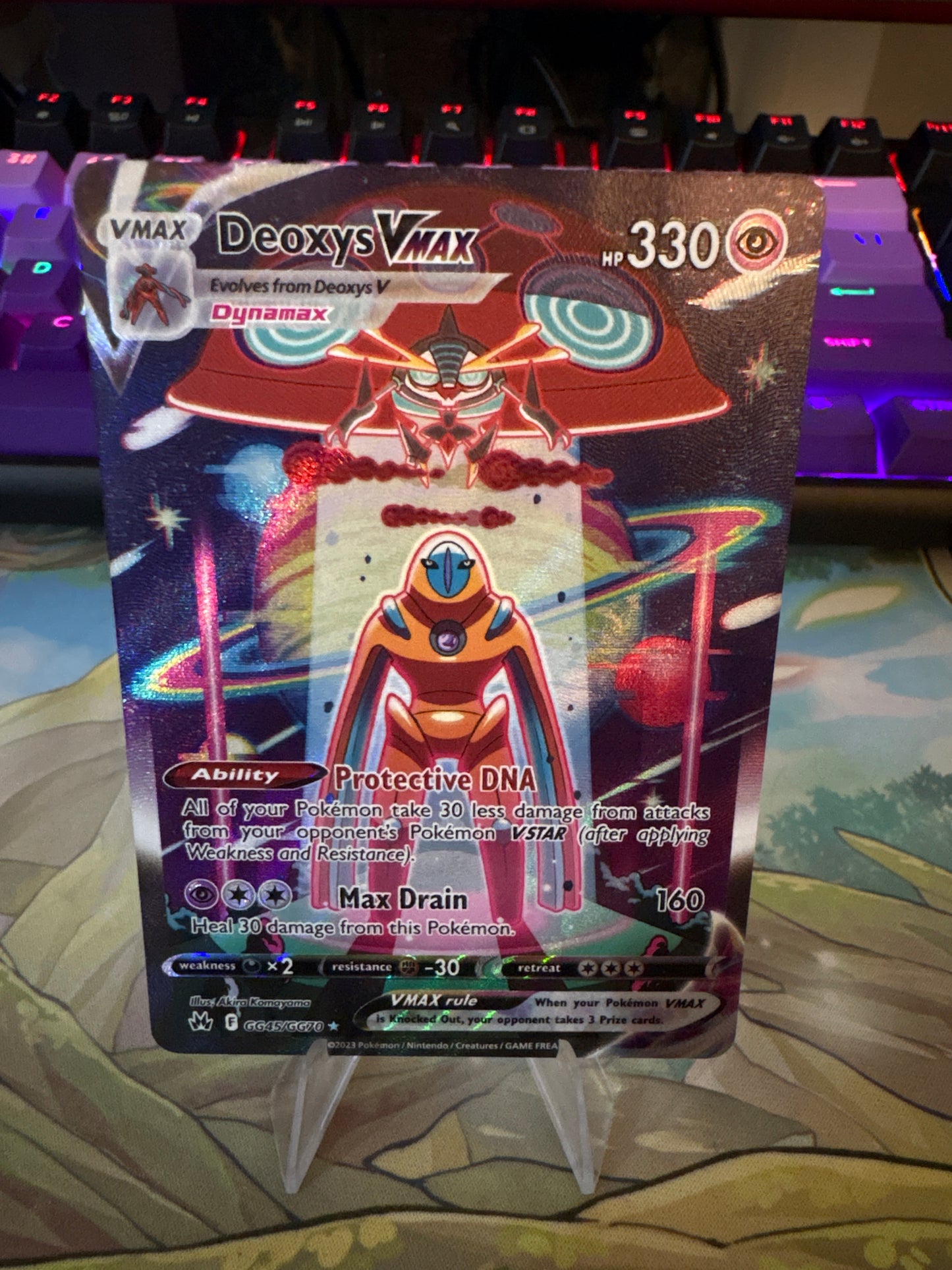 Deoxys VMAX GG45 Crown Zenith