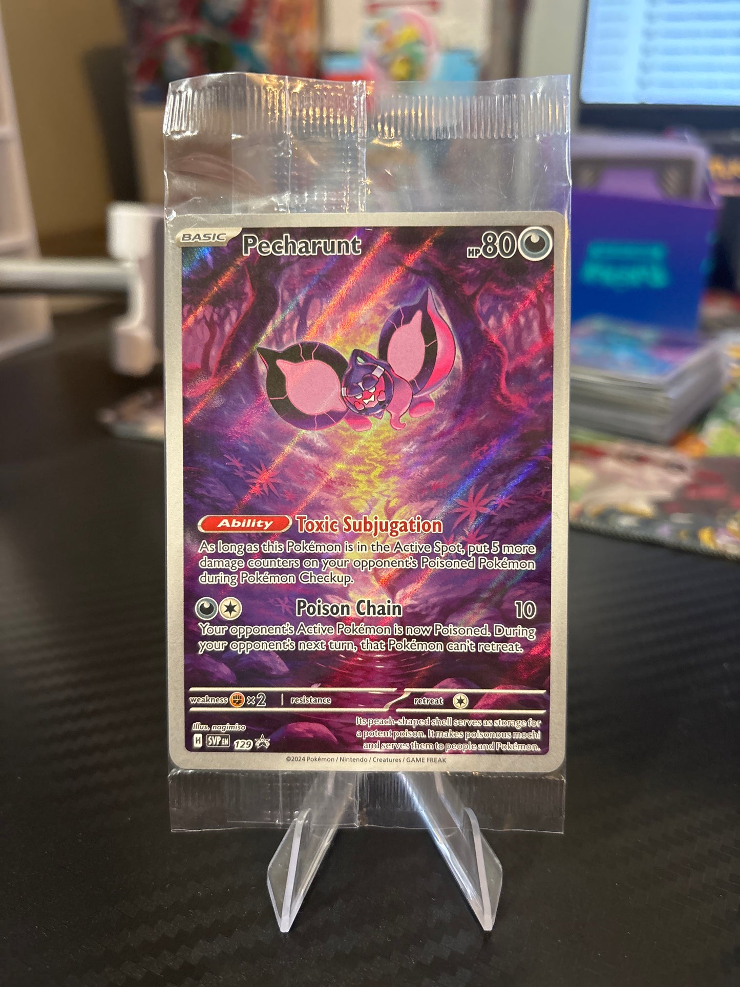 Pecharunt Promo #129 - Shrouded Fable ETB
