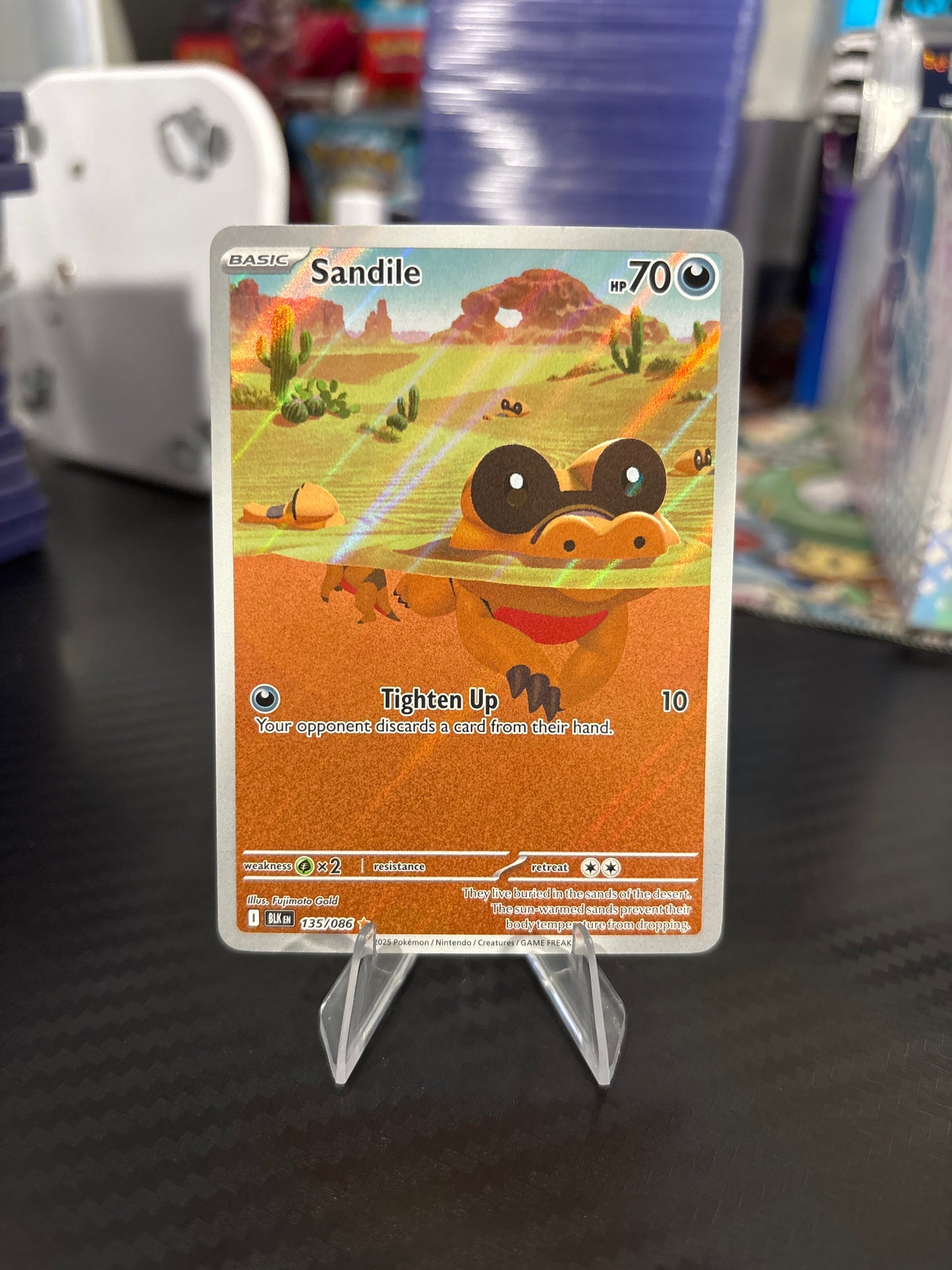 Sandile #135 - Illustration Rare - Black Bolt