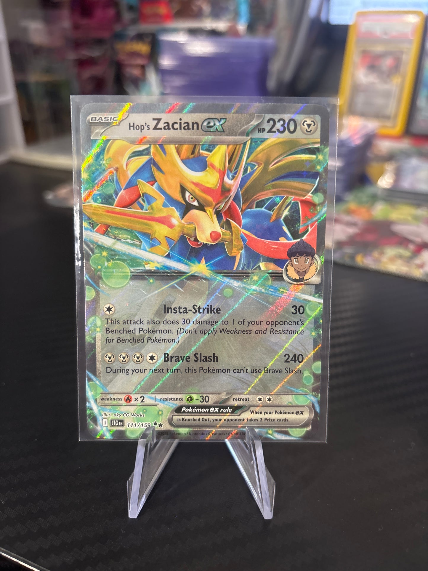 Hop’s Zacian Ex #111 - Journey Together