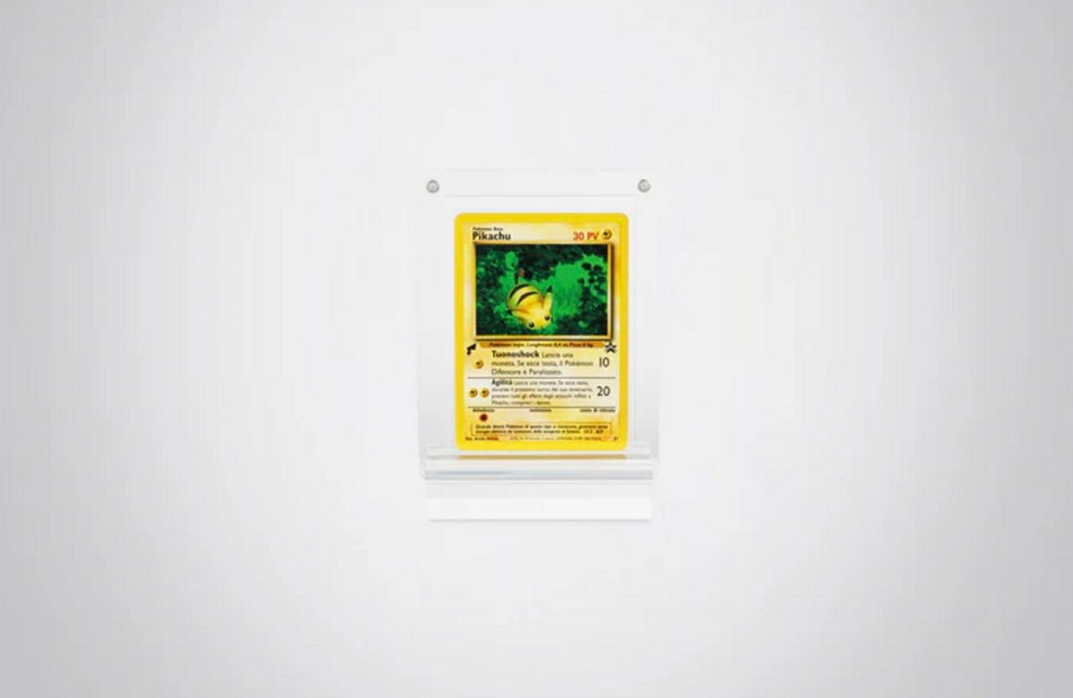 Single Card Display Case incl. Stand