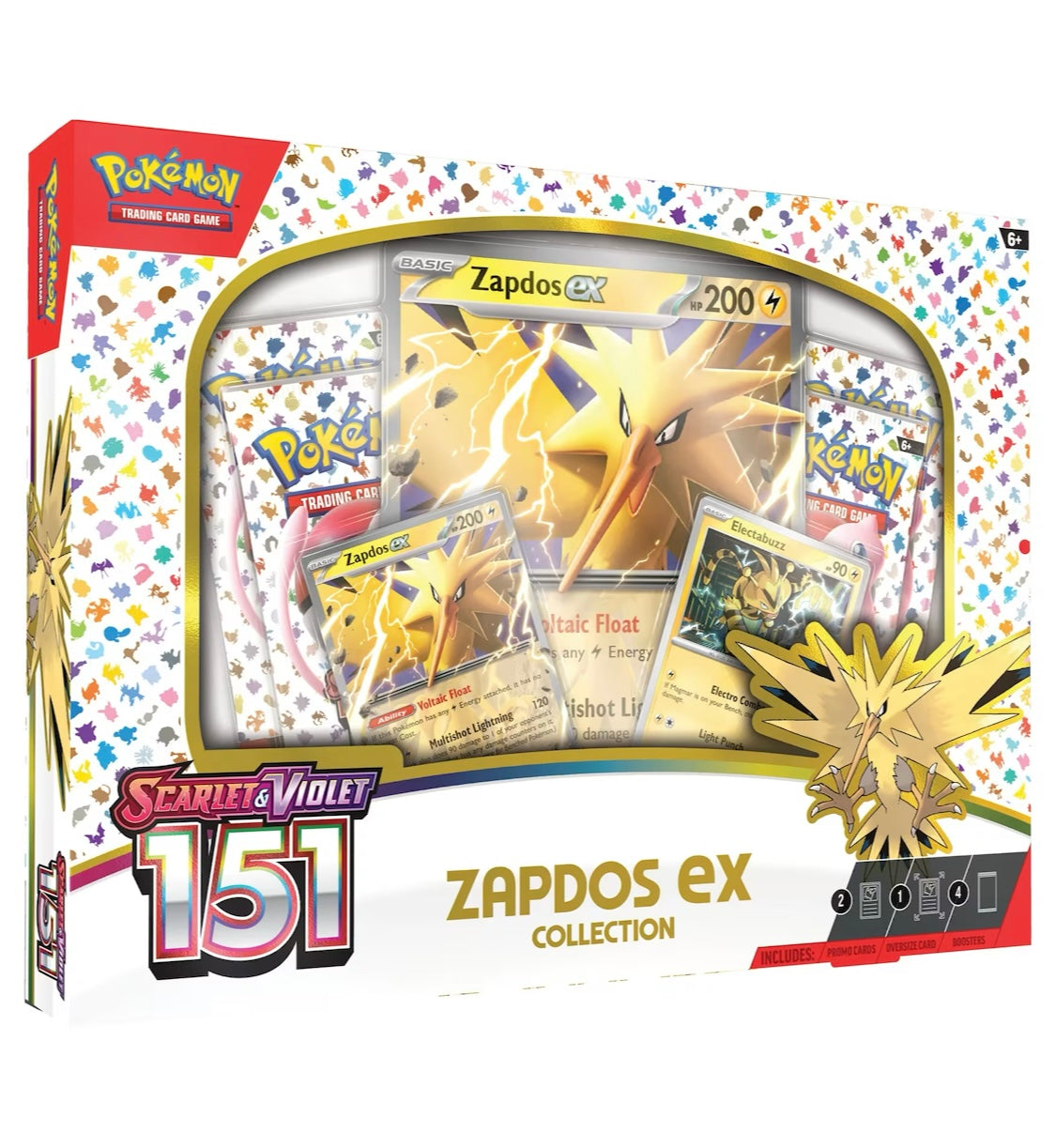 Scarlet & Violet 151 Zapdos Collection Box