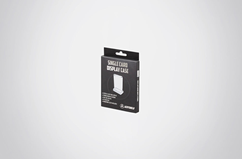 Single Card Display Case incl. Stand