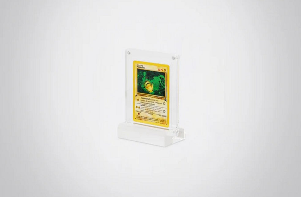 Single Card Display Case incl. Stand