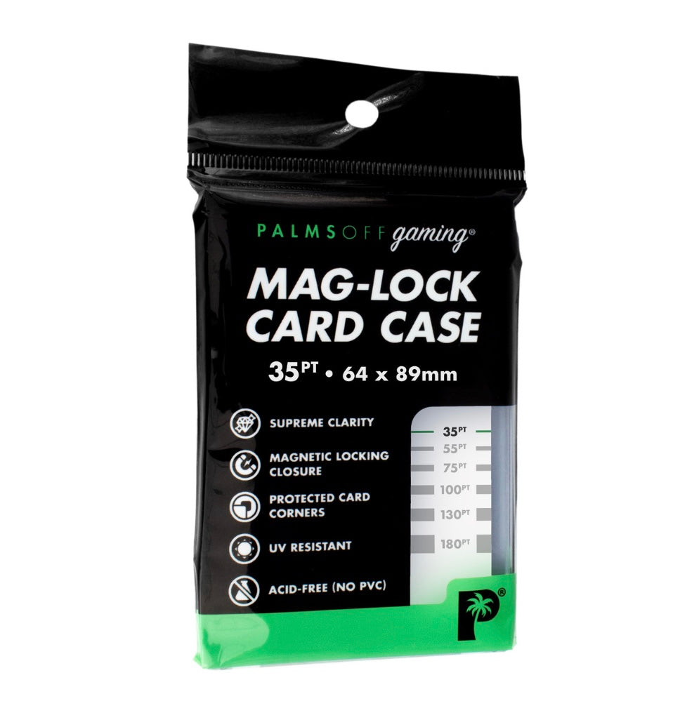 Palms Off Gaming Mag-Lock Card Case - 35pt