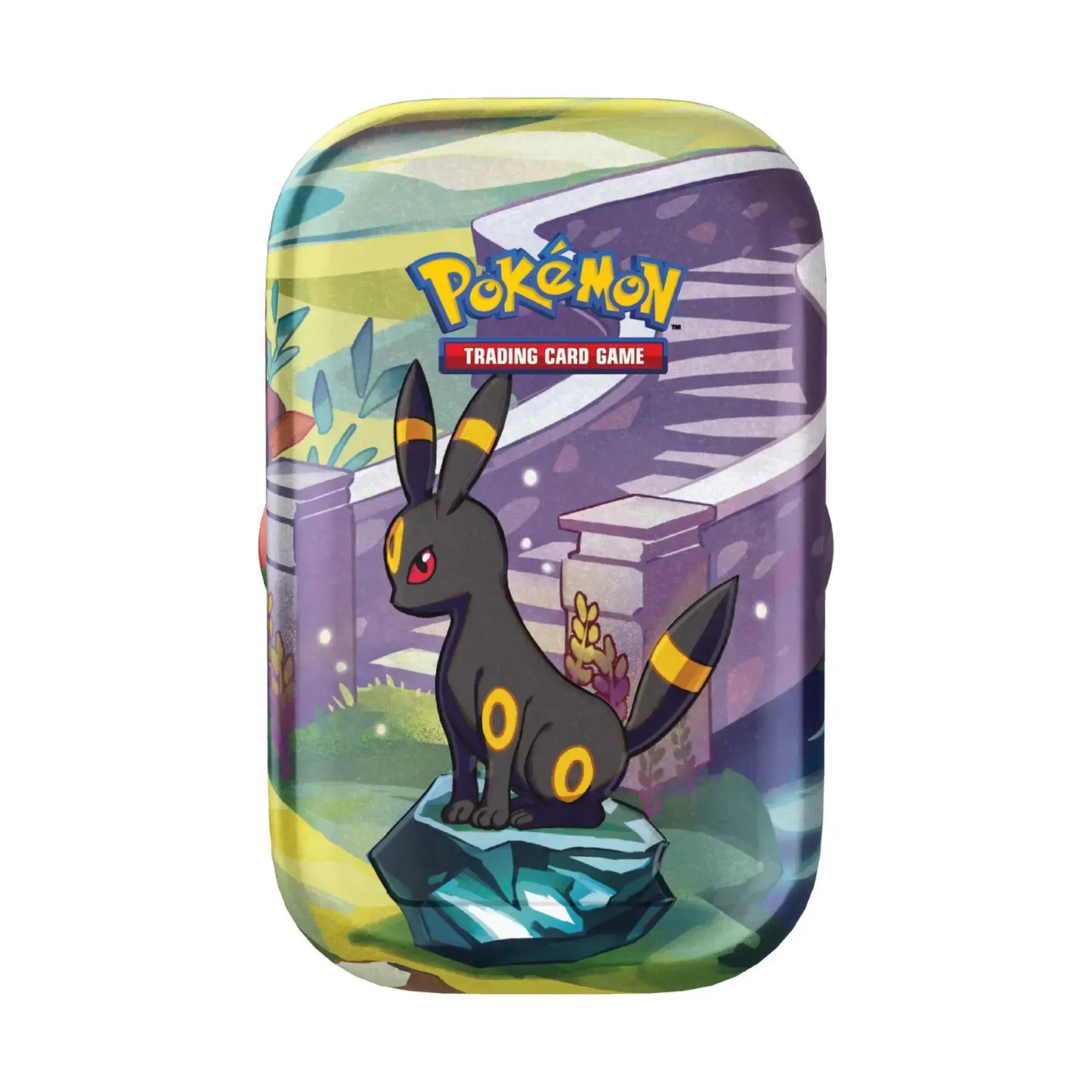 Prismatic Evolutions Mini Tin