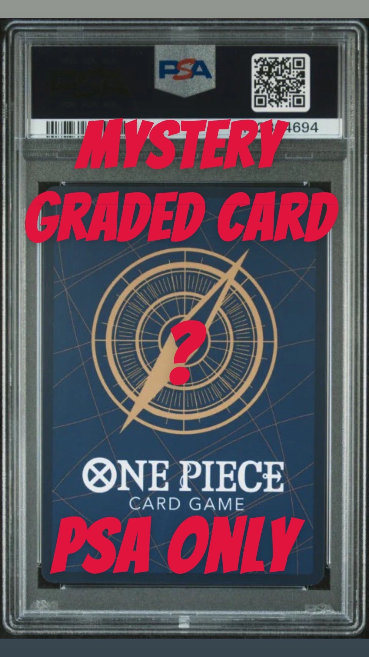 One Piece Mystery Graded Card (Guaranteed PSA 10)