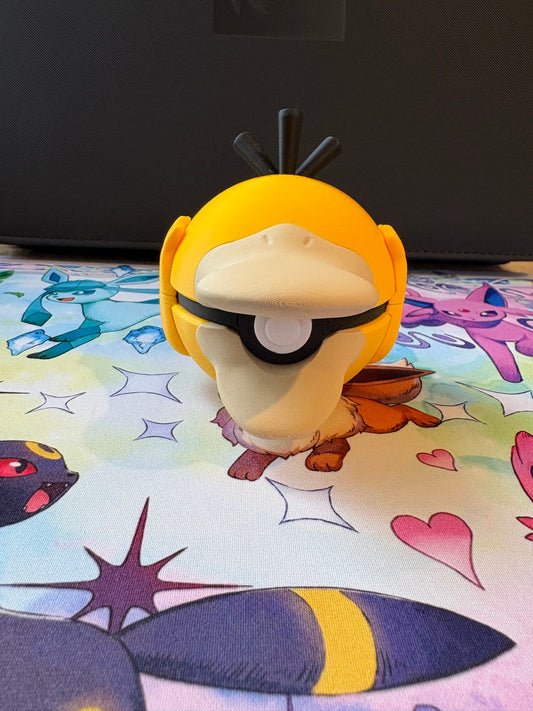 Psyduck 3D Printed Pokeball