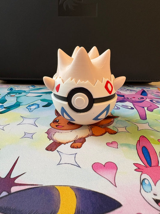 Togepi 3D Printed Pokeball
