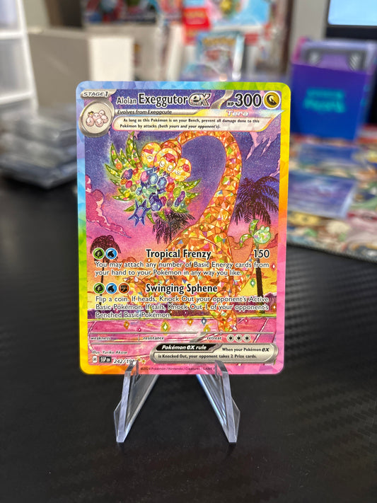 Alolan Exeggutor EX #242 - Special Illustration Rare - Surging Sparks