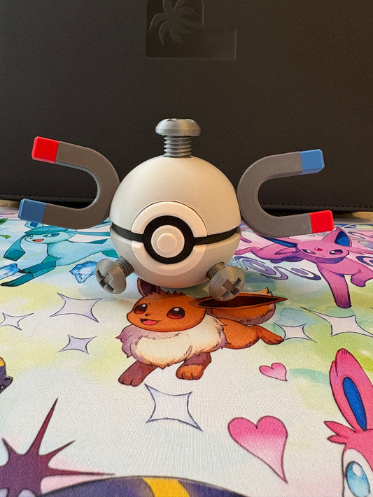 Magnemite 3D Printed Pokeball