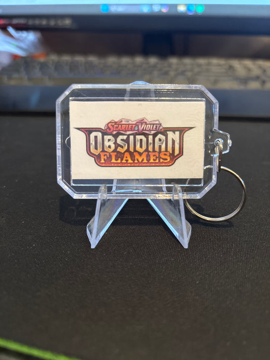Obsidian Flames Binder Tag