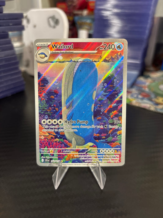 Wailord #162 - Illustration Rare - Journey Together