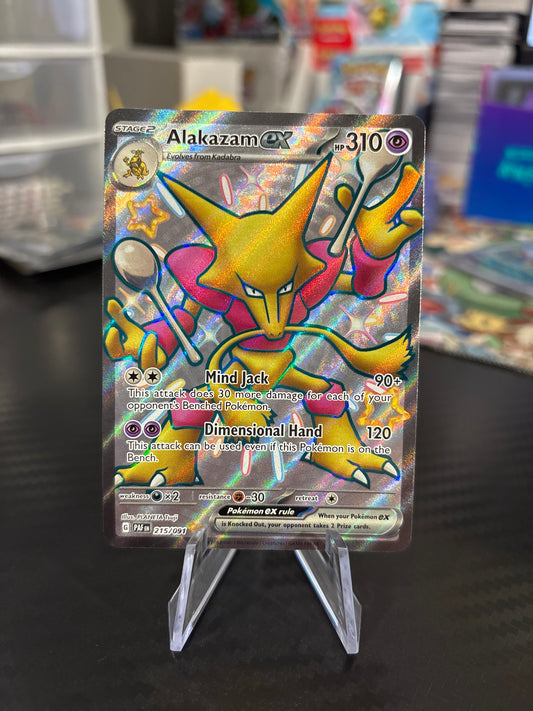 Alakazam EX #215 - Paldean Fates