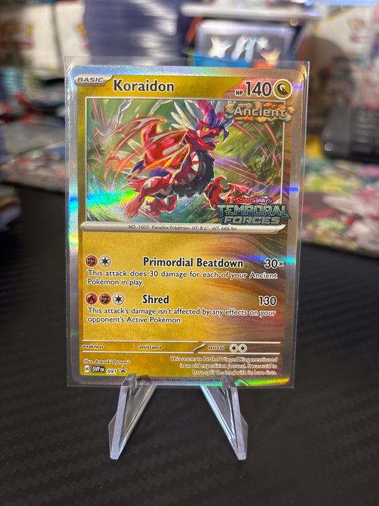 Koraidon Promo #91 - Temporal Forces Stamped