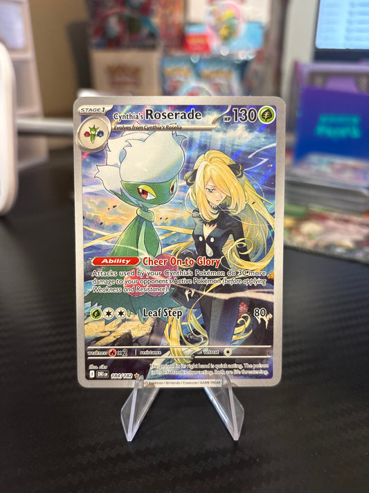 Cynthia’s Roserade #184 - Illustration Rare - Destined Rivals