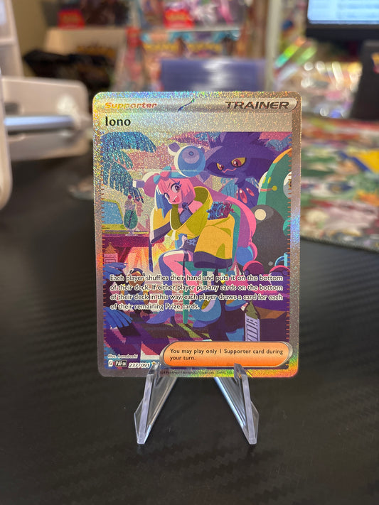 Iono #237 - Special Illustration Rare - Paldean Fates