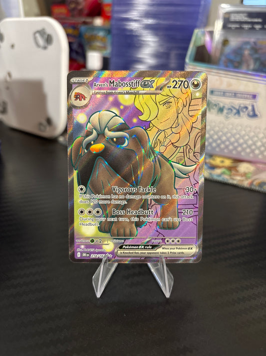 Arven’s Mabosstiff EX #218 - Destined Rivals