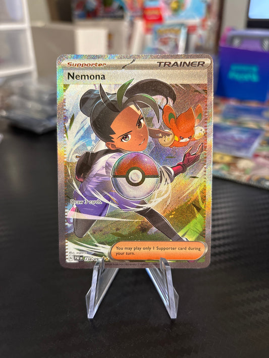 Nemona #238 - Special Illustration Rare - Paldean Fates