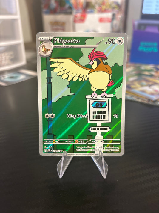 Pidgeotto #208 - Illustration Rare - Obsidian Flames
