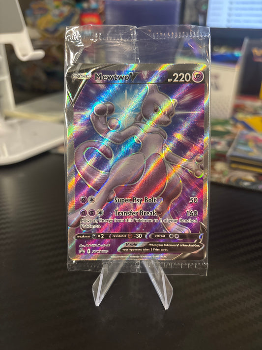 Mewtwo V #SWSH229 Promo - Pokemon Go ETB (Sealed)