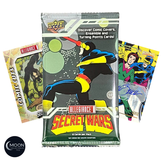 2024 Upper Deck Allegiance Secret Wars Booster Pack (Autos & Numbered Chases)
