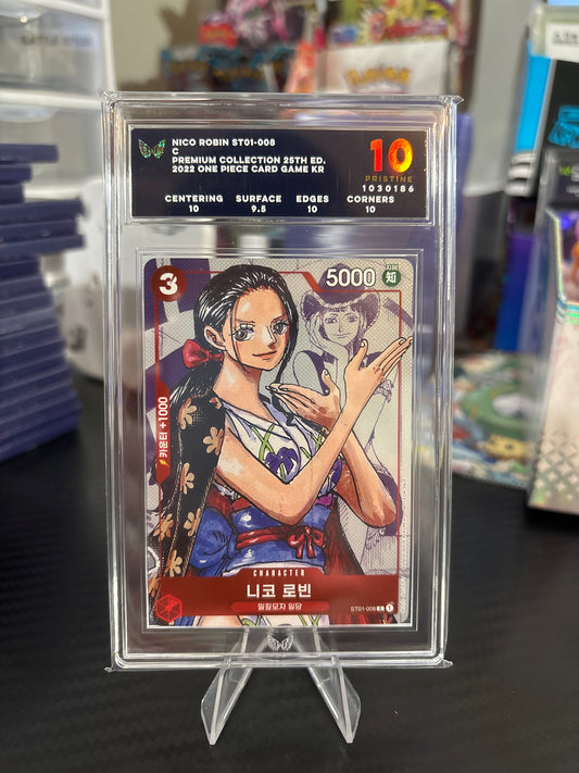 Nice Robin #ST01-008 Premium Collection 25th ED. Korean - ARK 10