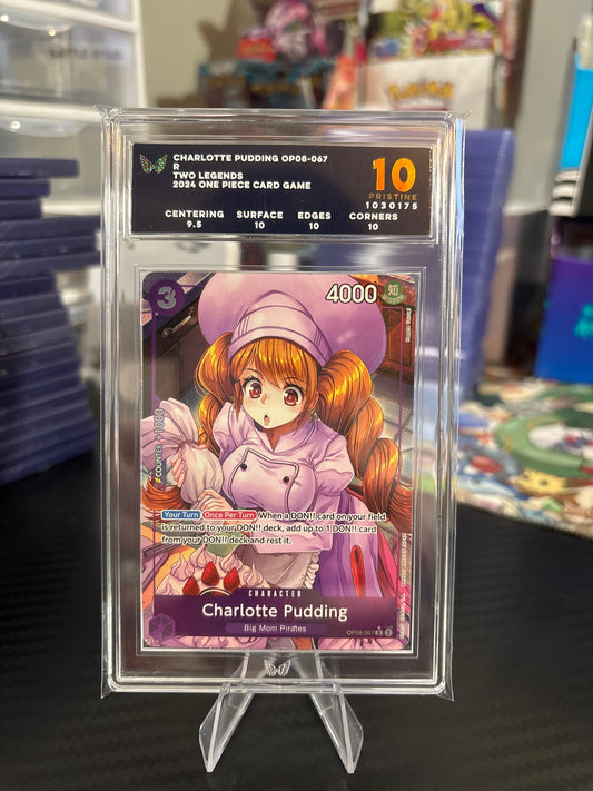 Charlotte Pudding Alt Art #OP08-067 - Two Legends - ARK 10