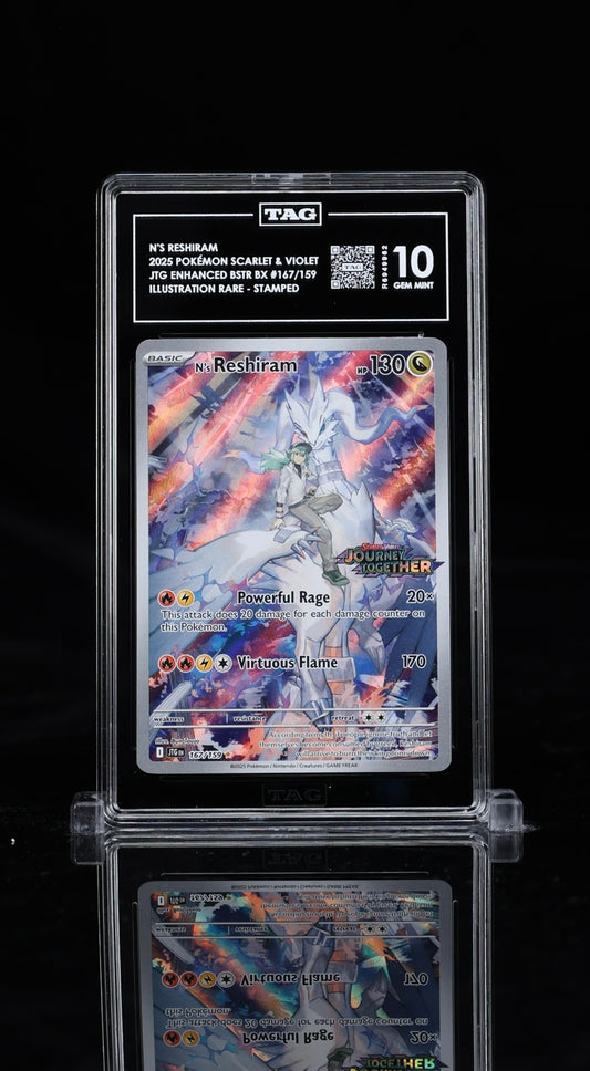 Tag 10 - Reshiram (Journey Together Stamped) #167