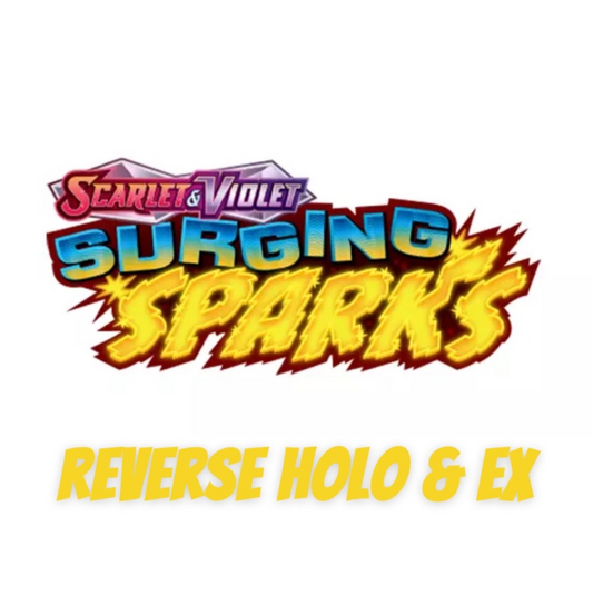 Surging Sparks Reverse Holo & EX Singles