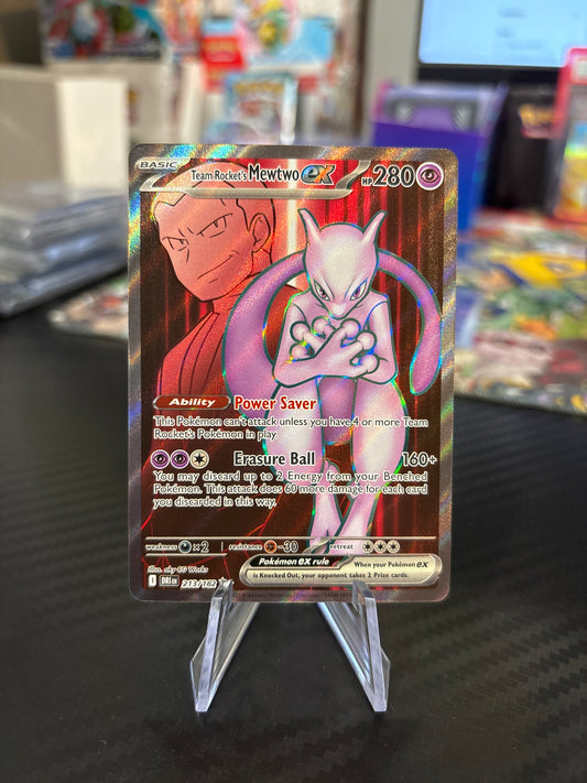 Team Rocket’s Mewtwo EX #213 - Destined Rivals