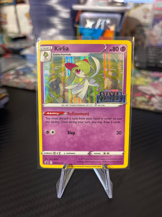 Kirlia Promo #SWSH271 - Silver Tempest Stamped