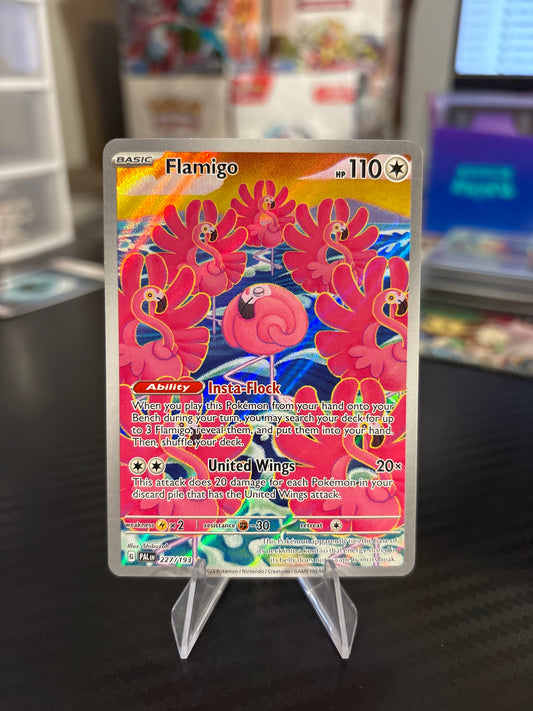 Flamigo #227 - Illustration Rare - Paldea Evolved