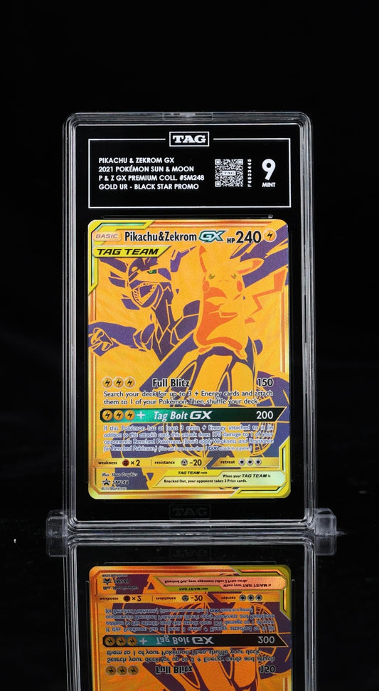 Tag 10 - Pikachu & Zekrom GX Promo #SM248