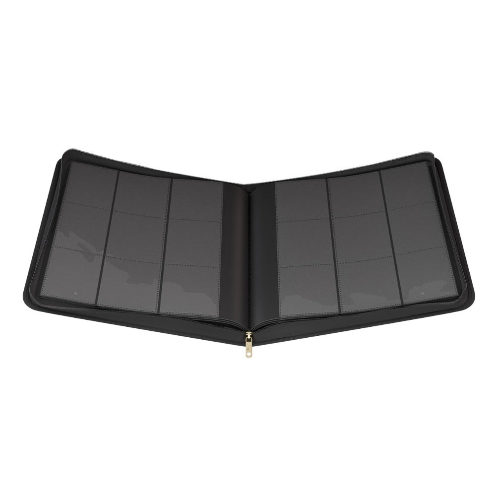Palms Off Limited Edition MEGA Capacity 9 Pocket Zip Binder - 720 Slots - BLACK