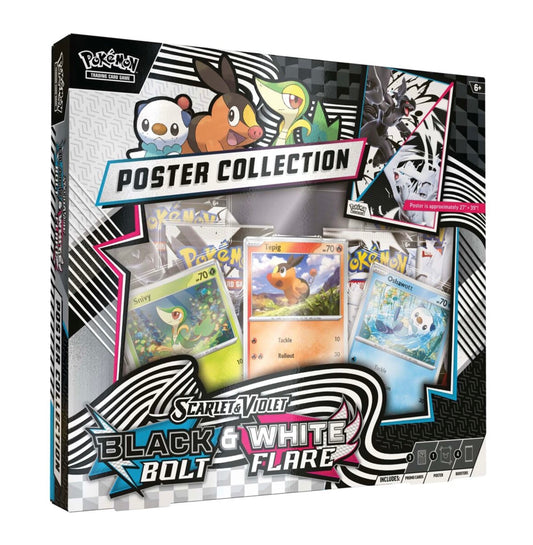 Black Bolt & White Flare Unova Poster Collection Box