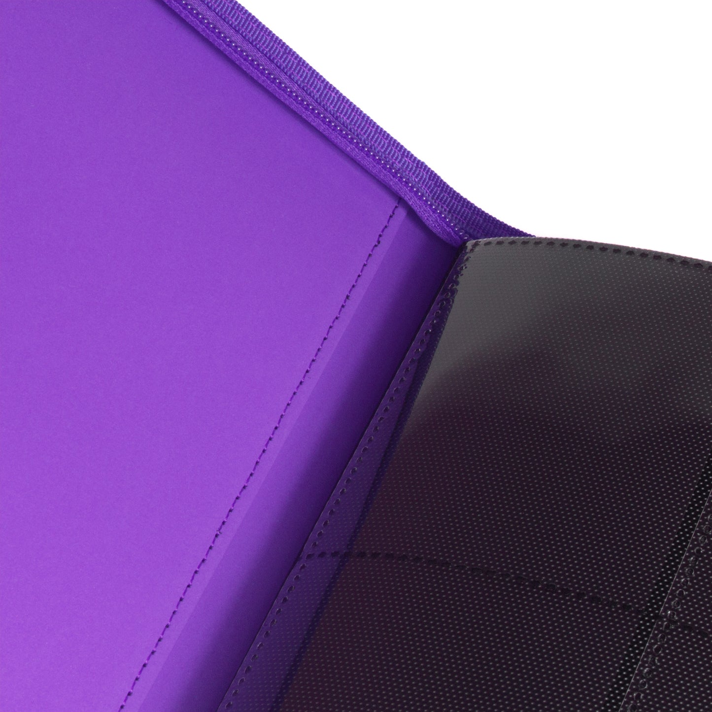 Palms Off Gaming Collector Series 12 Pocket Zip Binder - 480 Slots - PURPLE