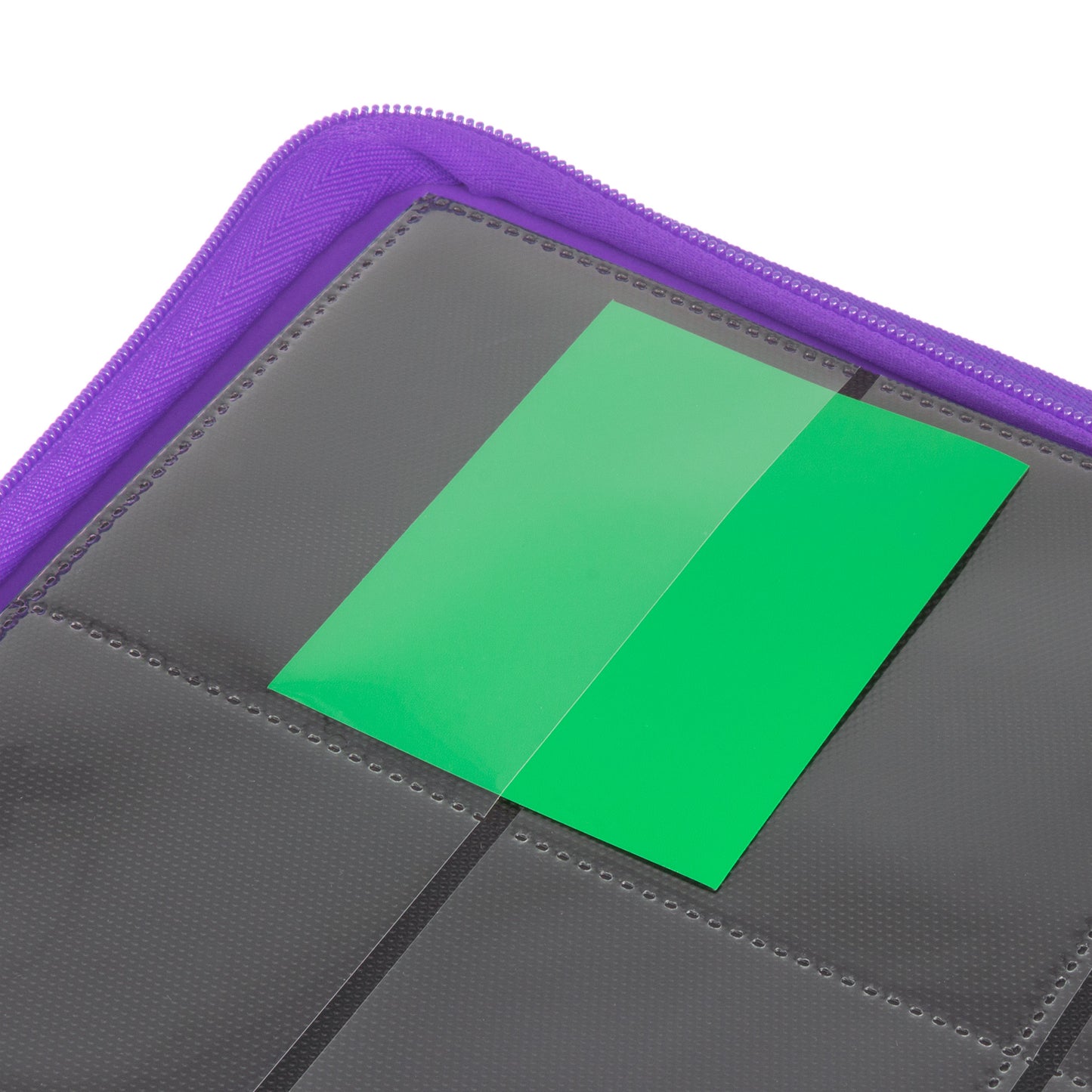 Palms Off Gaming Collector Series 12 Pocket Zip Binder - 480 Slots - PURPLE