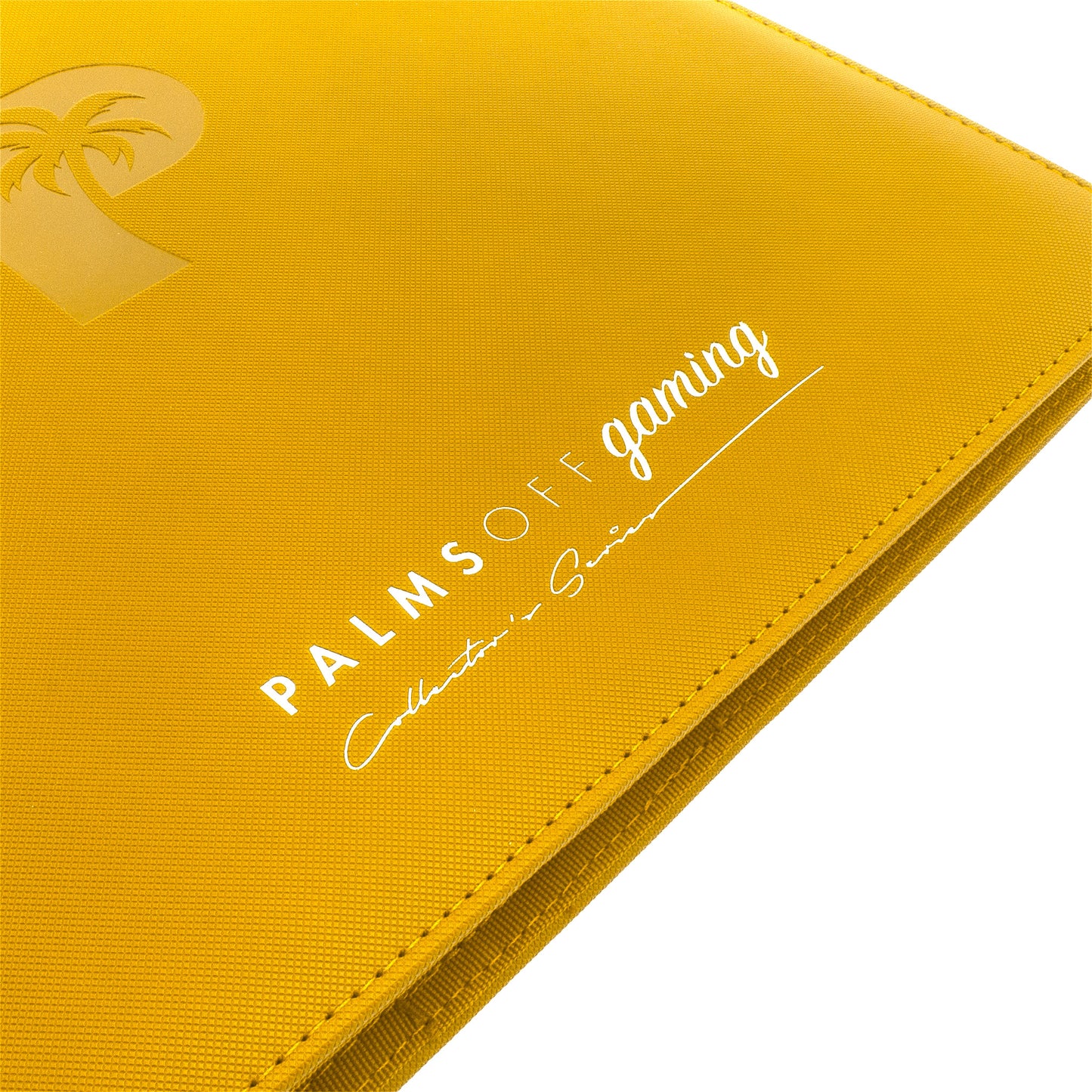 Palms Off Gaming Collector Series 12 Pocket Zip Binder - 480 Slots - YELLOW