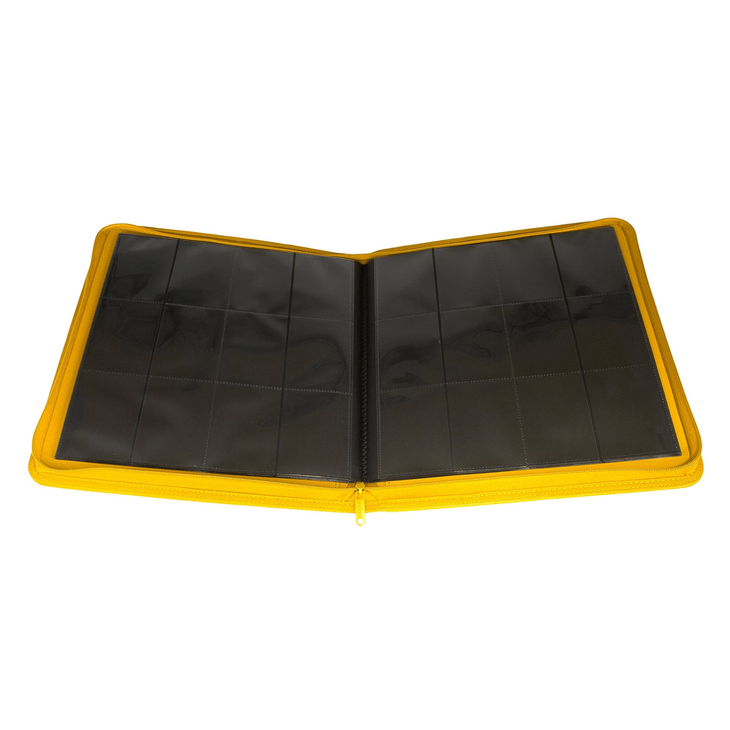 Palms Off Gaming Collector Series 12 Pocket Zip Binder - 480 Slots - YELLOW