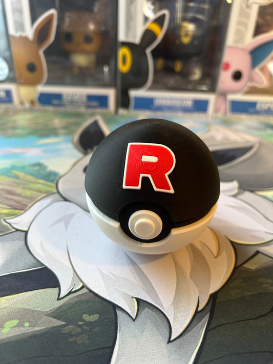 Team Rocket 3D Printed Pokeball