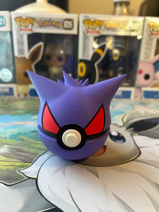 Gengar 3D Printed Pokeball