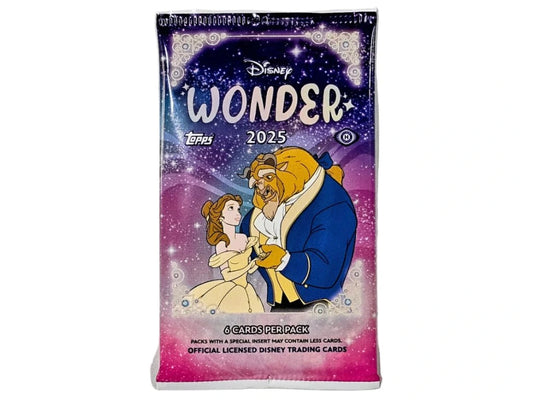 Disney Topps Wonder 2025 Booster Pack (Autos & Numbered Chases)