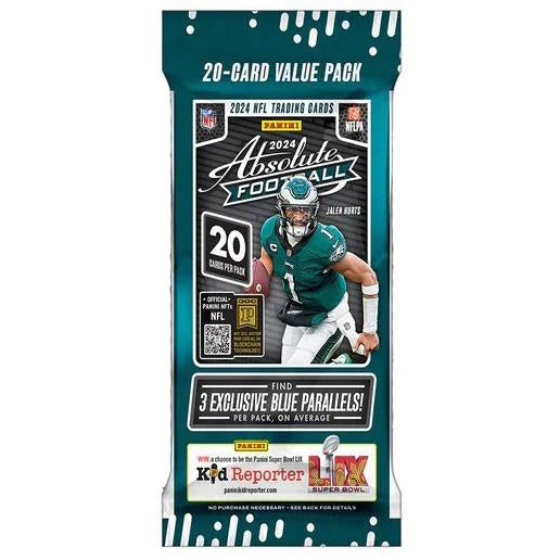Panini 2024 NFL Absolute Football Booster Pack (Fat Pack)