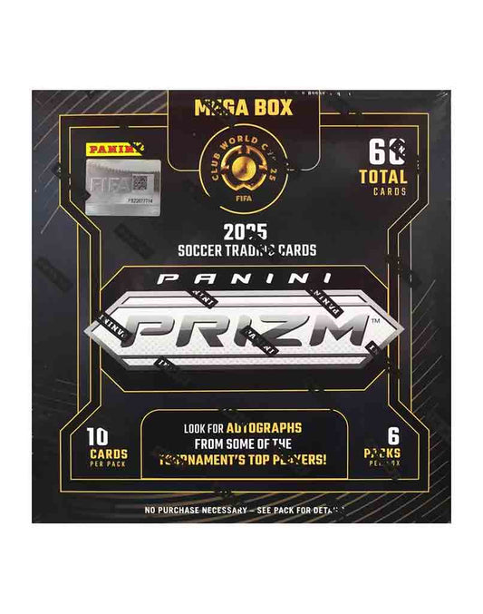 2025 Panini Prizm FIFA Club World Cup Soccer Mega Box